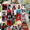 Psycho Quilt Blanket M160616  Quilt